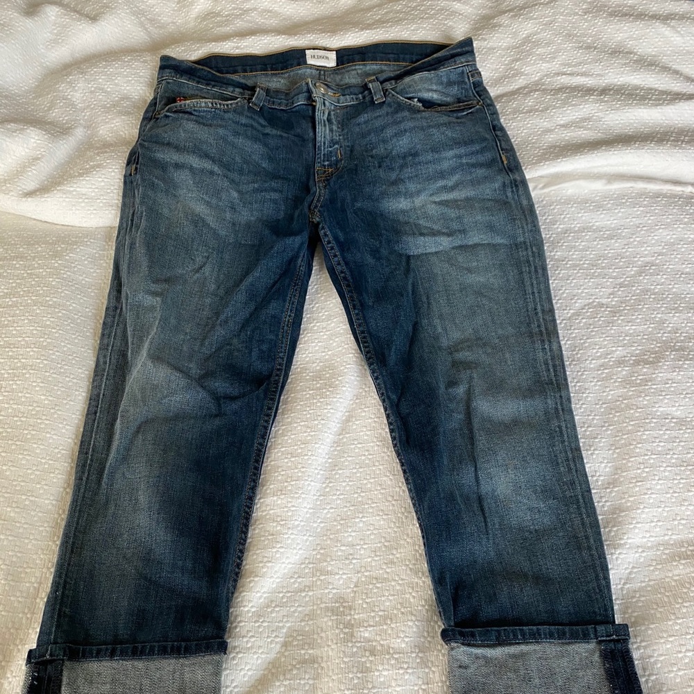 Hudson Jeans Muse Crop Skinny w/ 5” Cuff